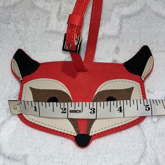 SOLD - kate spade Blaze a Trail Fox Luggage Tag - Picture 10 of 11